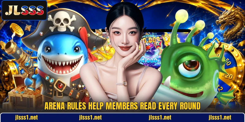 Arena rules help members read every round