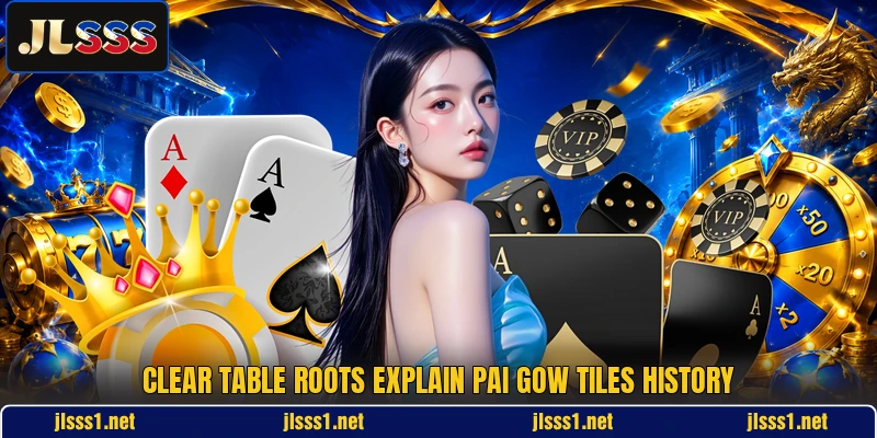 Clear table roots explain pai gow tiles history Clear table roots explain pai gow tiles history