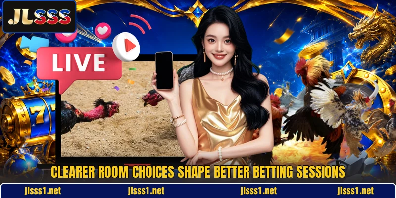Clearer room choices shape better betting sessions Clearer room choices shape better betting sessions
