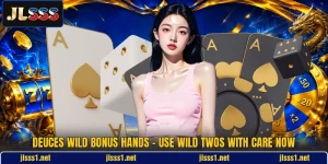 Deuces Wild Bonus Hands - Use Wild Twos With Care Now