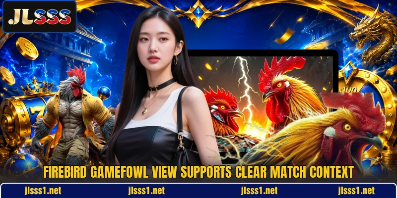 Firebird Gamefowl view supports clear match context Firebird Gamefowl view supports clear match context