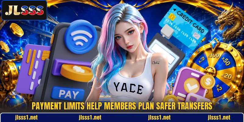 Payment limits help members plan safer transfers